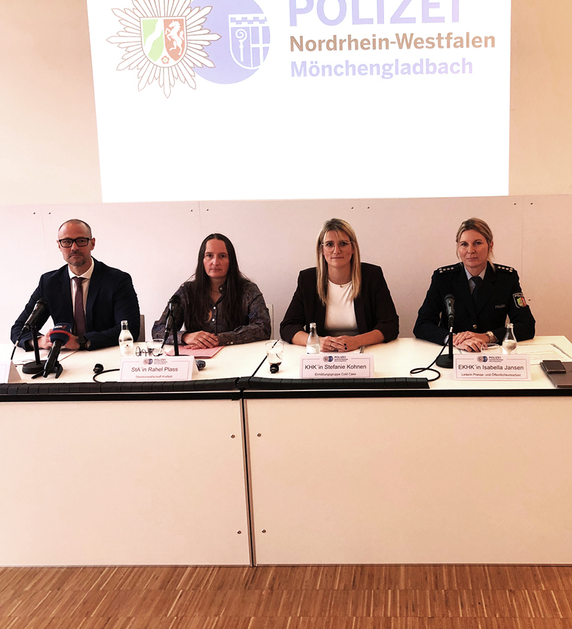 Die Vortragenden während der MK m Polizeipräsidium Mönchengladbach
